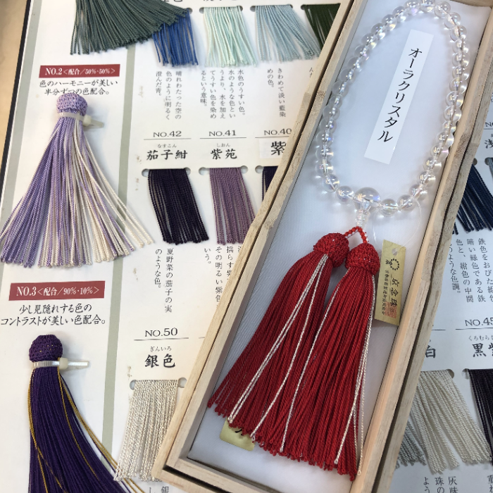 自分だけのオリジナル数珠つくります