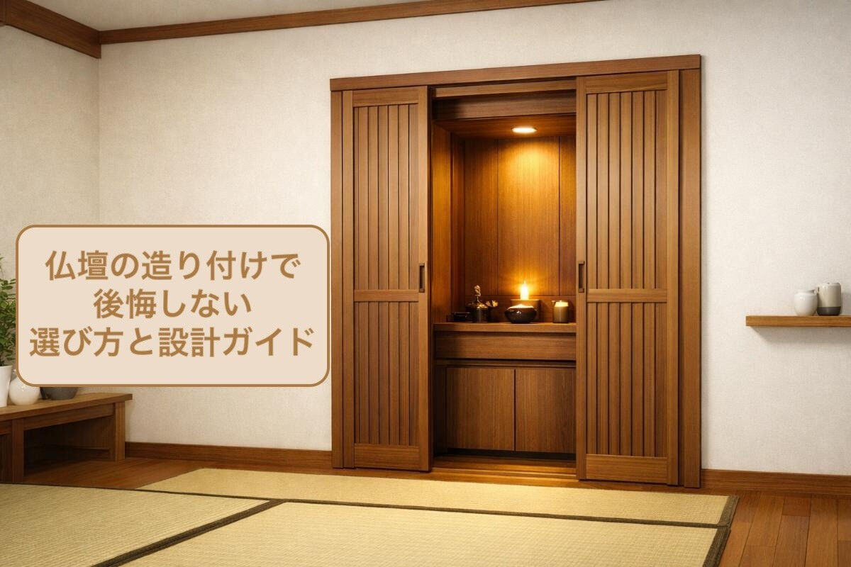 仏壇の造り付けで後悔しない選び方と設計ガイド