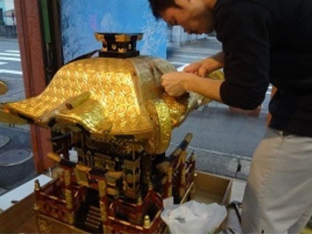 <object>仏壇</a></object>店を福井で営み町内会のお神輿修理も行っています